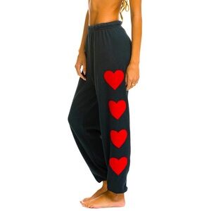 Aviator Nation Heart Sweatpants - the cutest style ever!